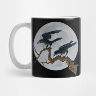 Crows in a tree Mug